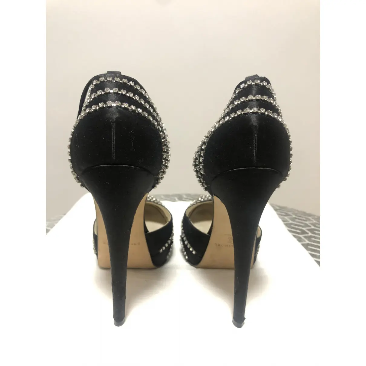 Cloth heels Brian Atwood