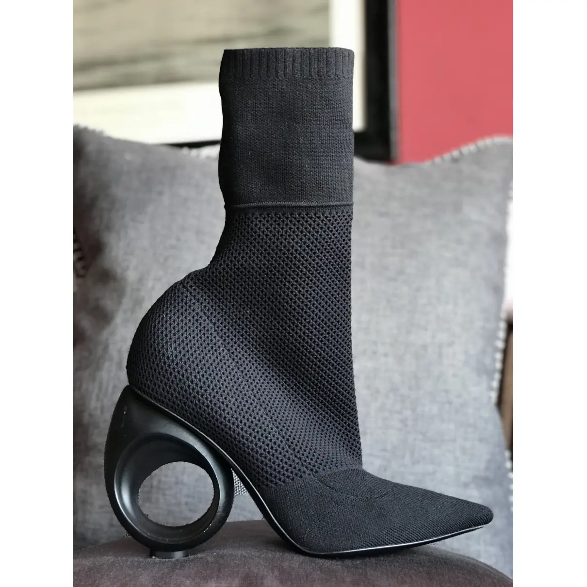 Cloth ankle boots Burberry