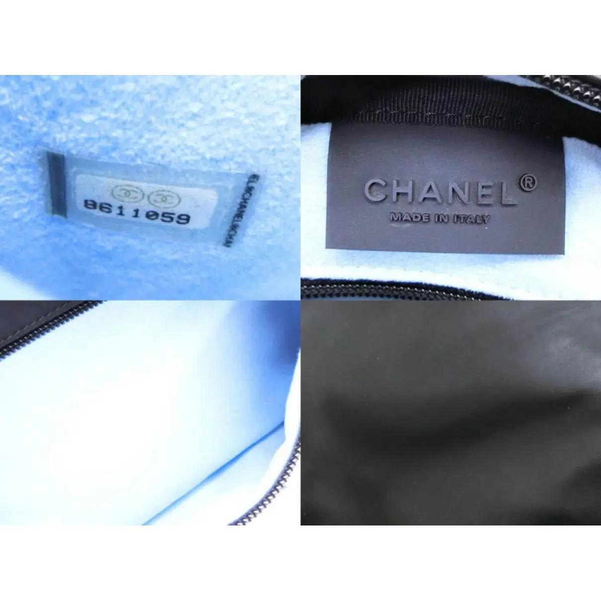 Cloth clutch bag Chanel - Vintage