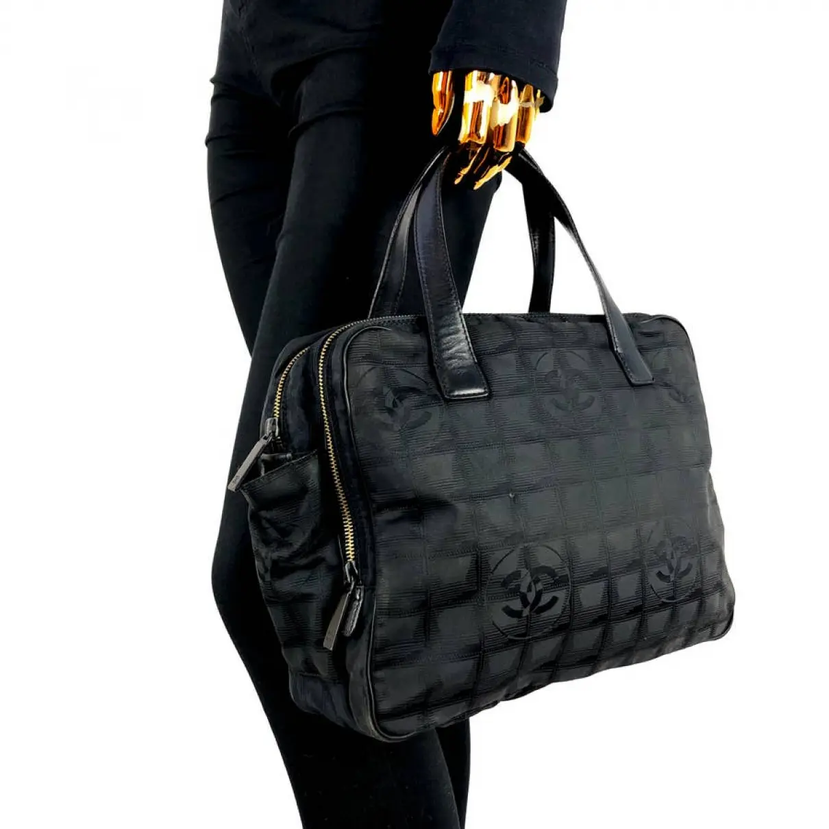 Buy Chanel Cloth satchel online