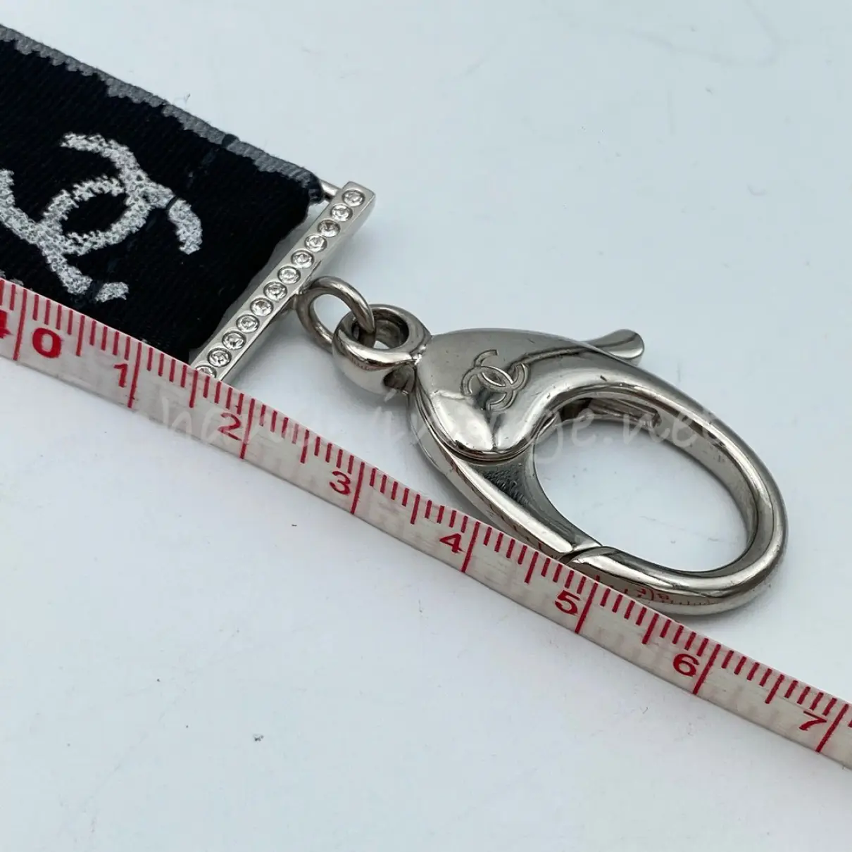 Cloth key ring Chanel