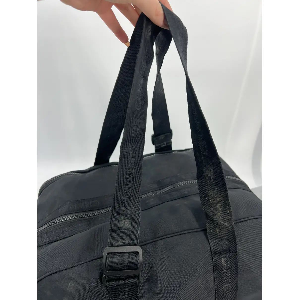 Buy Chanel Cloth travel bag online - Vintage