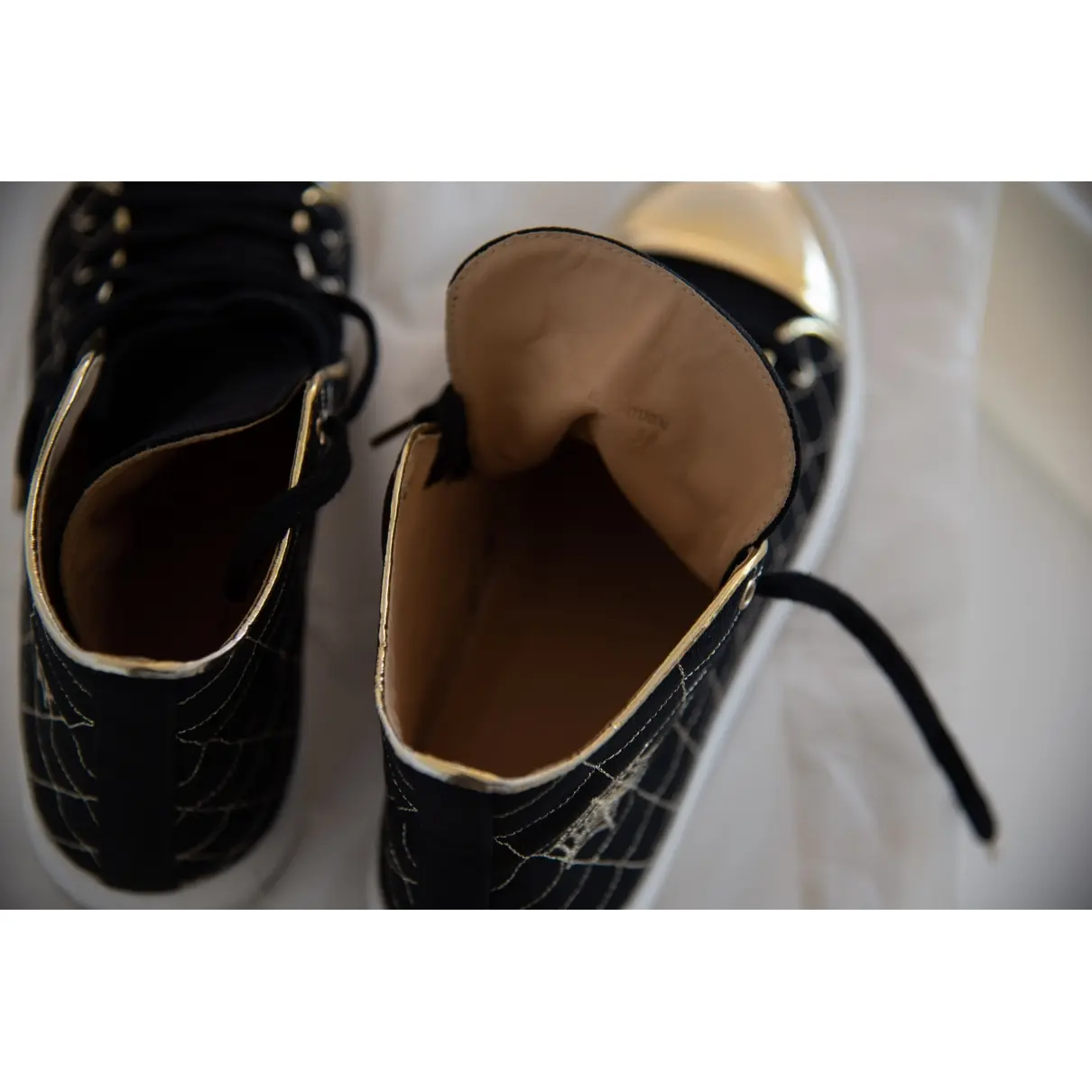 Cloth trainers Charlotte Olympia