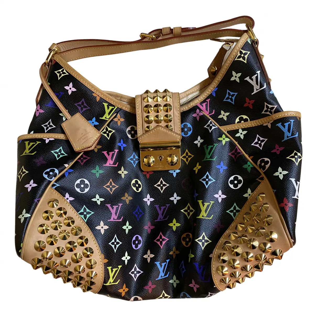 Chrissie cloth handbag Louis Vuitton