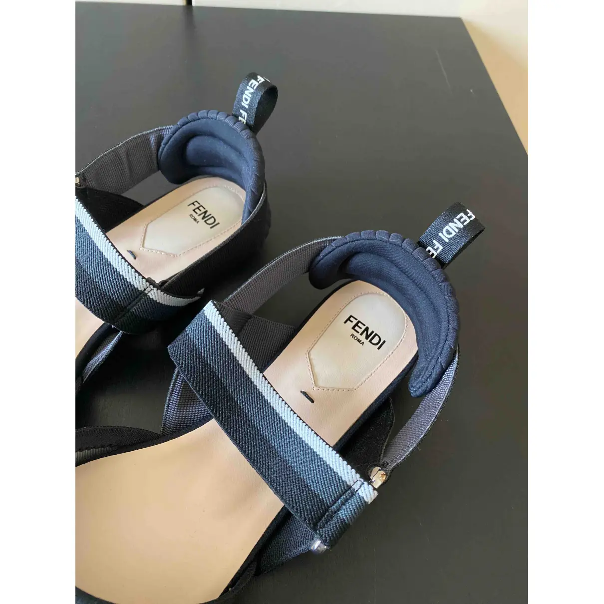 Colibri cloth sandals Fendi