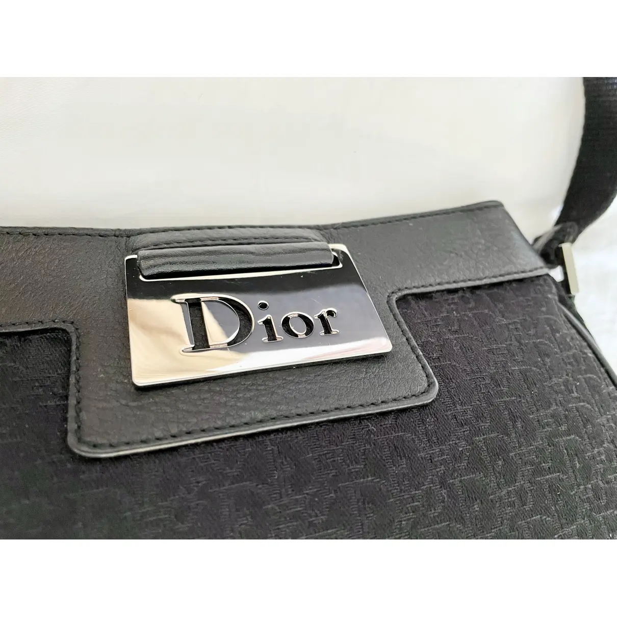 Columbus cloth handbag Dior - Vintage