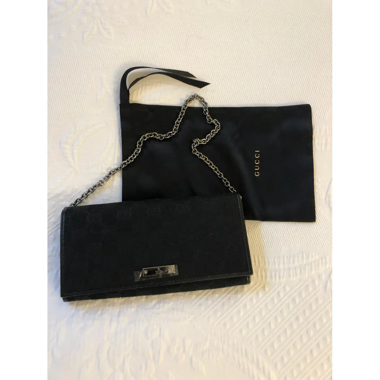 Continental cloth wallet Gucci