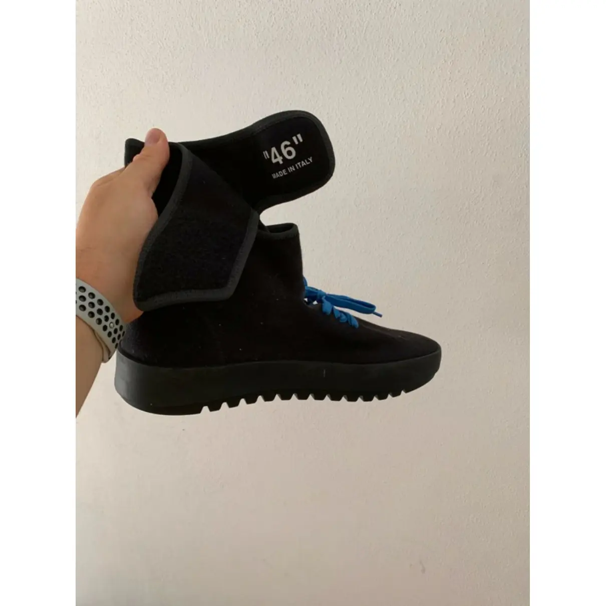 Buy Off-White CST-001 Moto Wrap cloth high trainers online