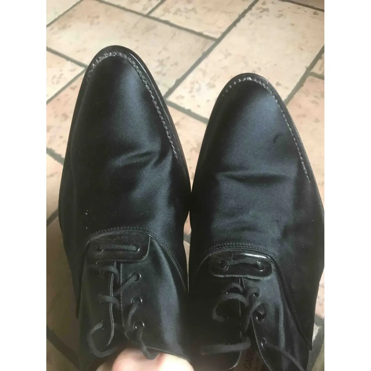 Buy Dolce & Gabbana Cloth lace ups online