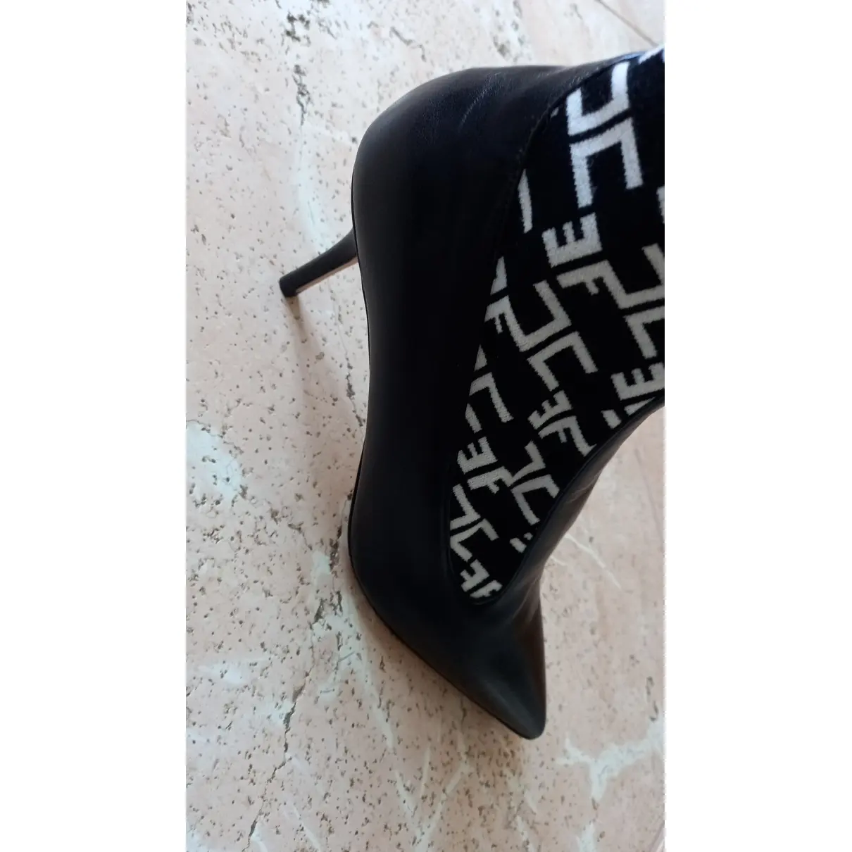 Buy Elisabetta Franchi Cloth ankle boots online