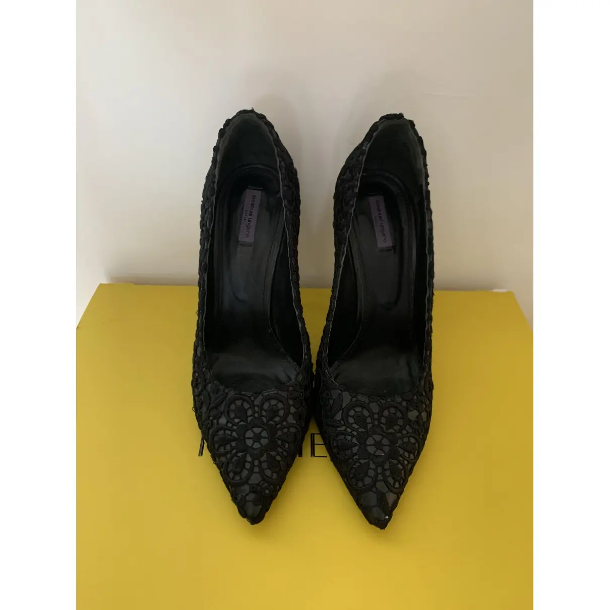 Buy Emanuel Ungaro Cloth heels online
