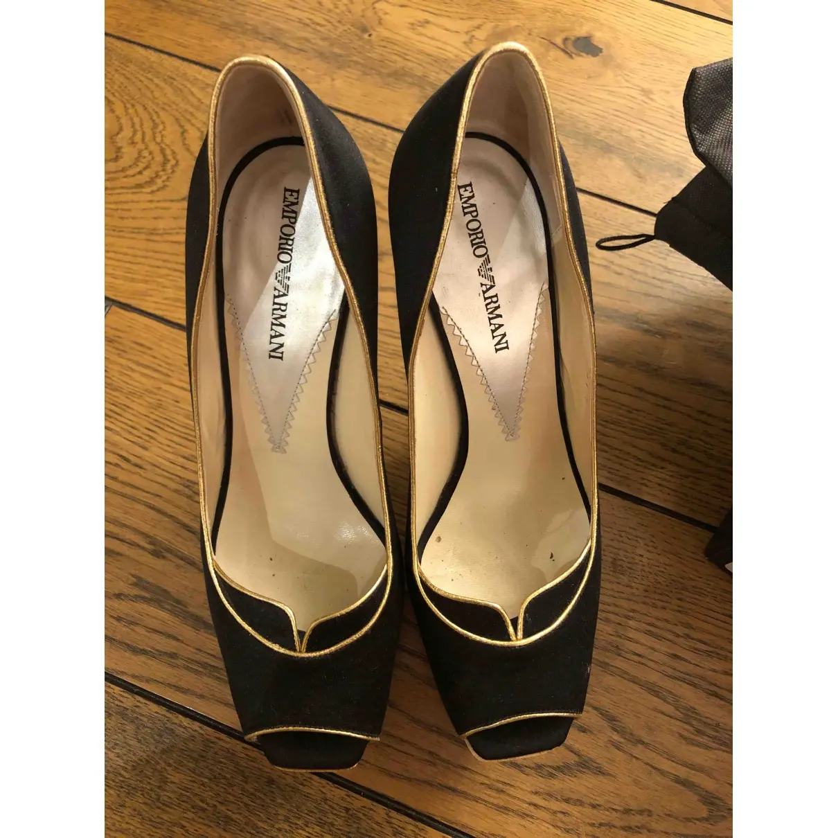 Emporio Armani Cloth heels for sale