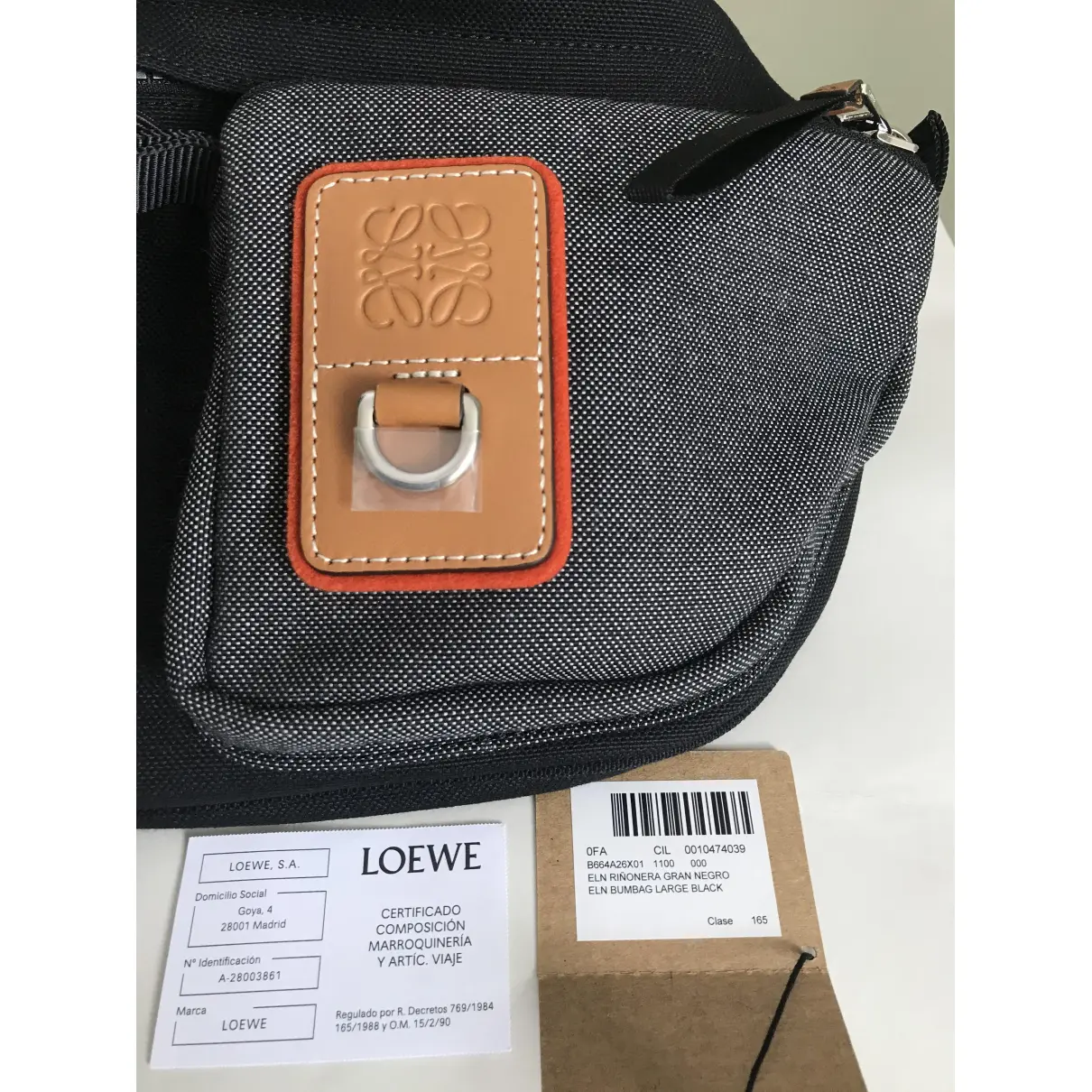 Eye/Loewe/Nature cloth bag Loewe