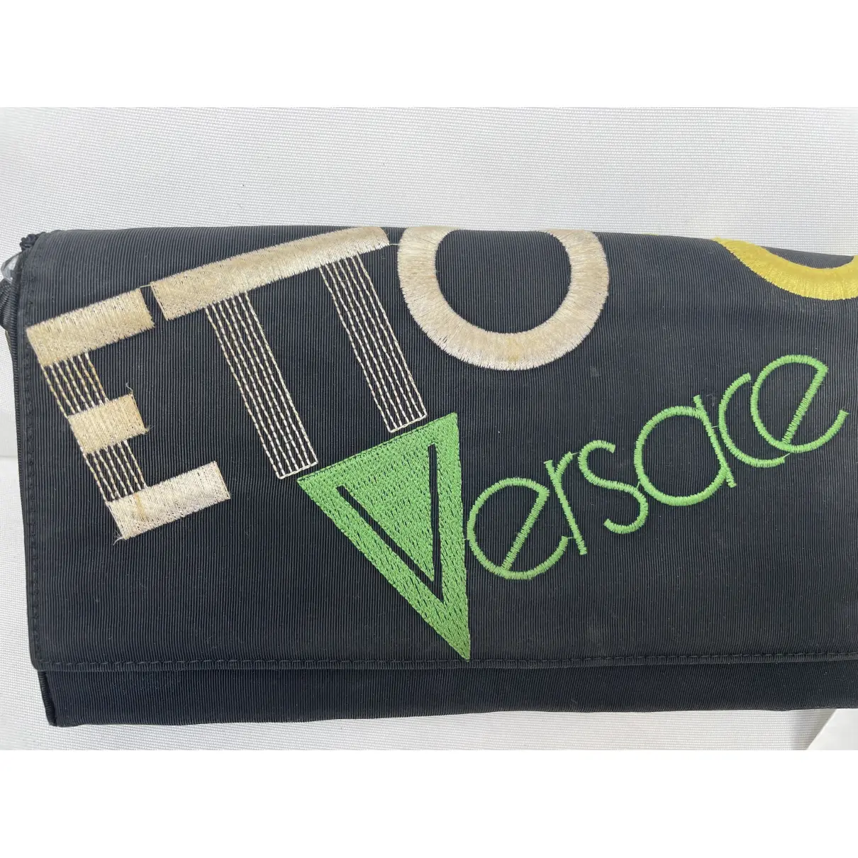 Cloth clutch bag Gianni Versace - Vintage