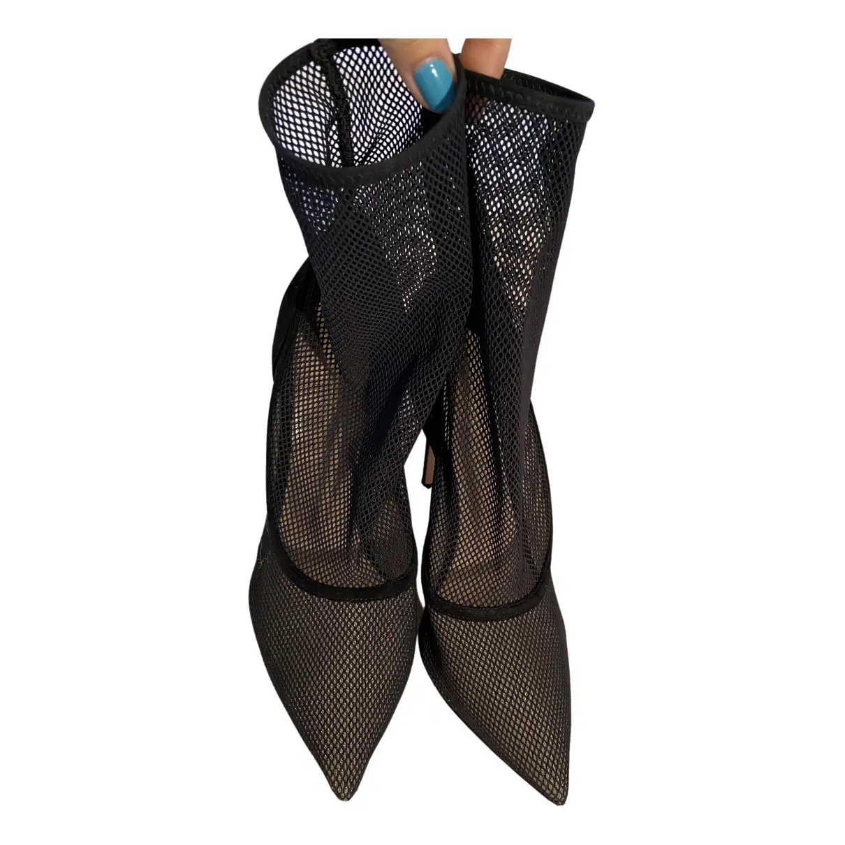 Cloth ankle boots Gianvito Rossi