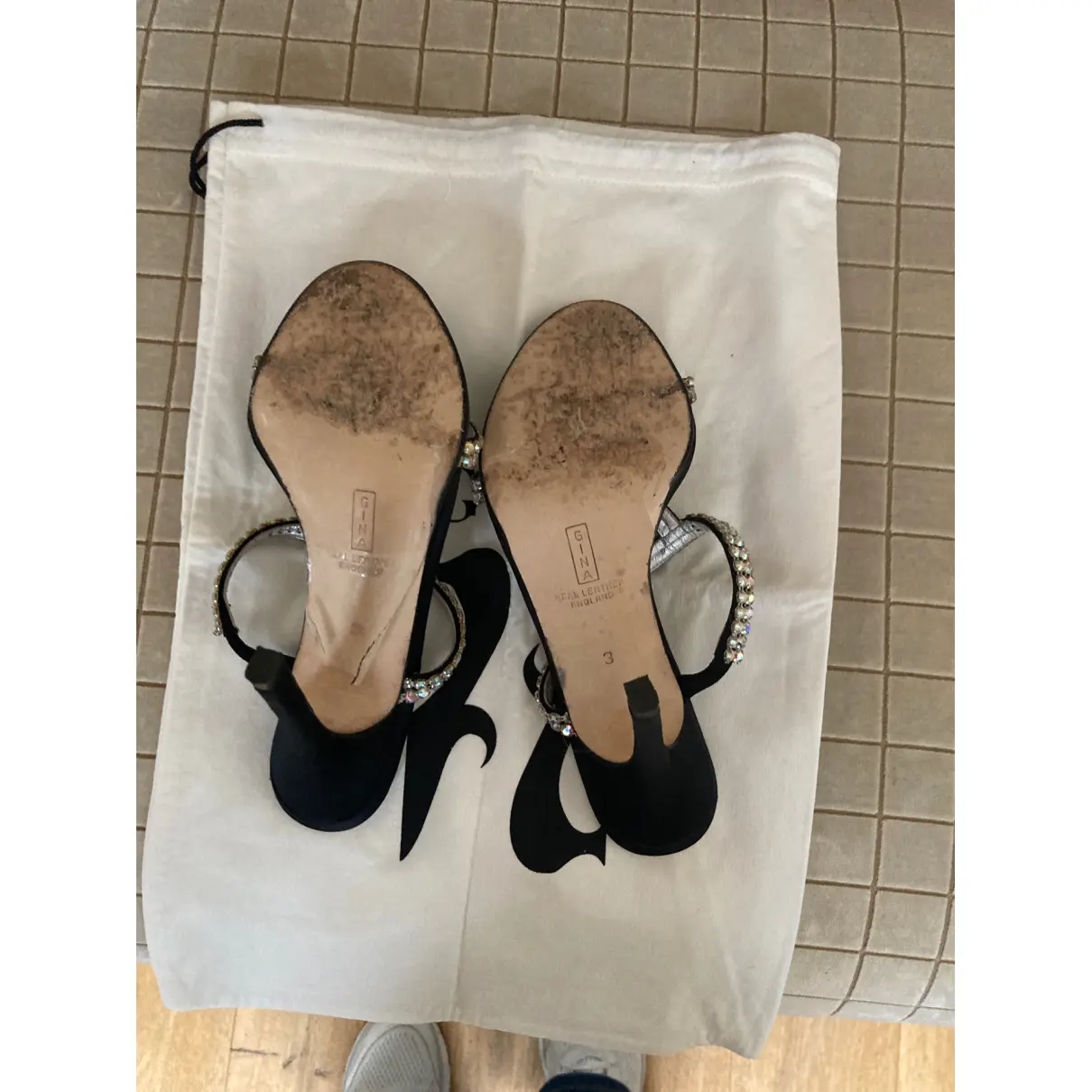 Cloth sandals Gina