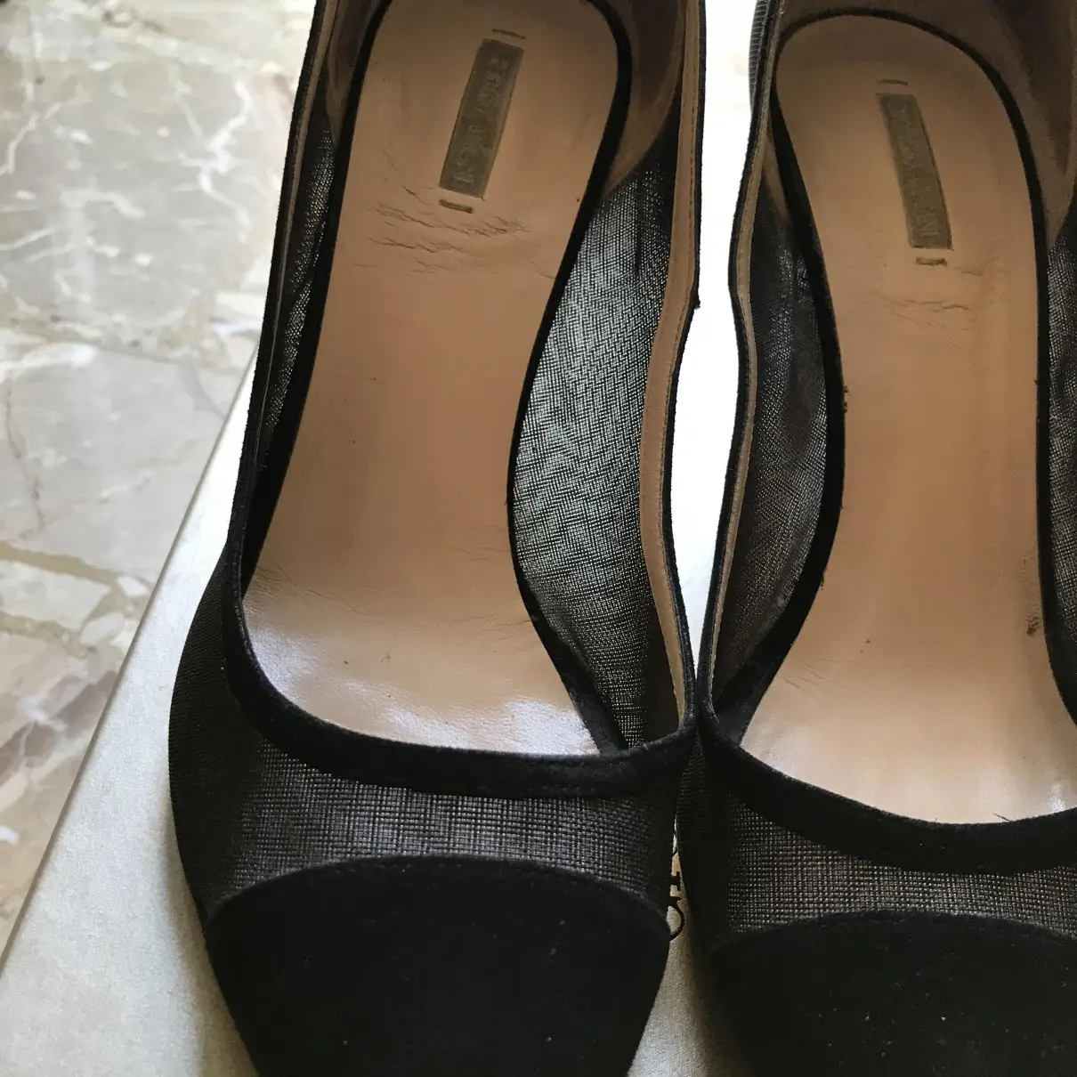 Cloth heels Giorgio Armani