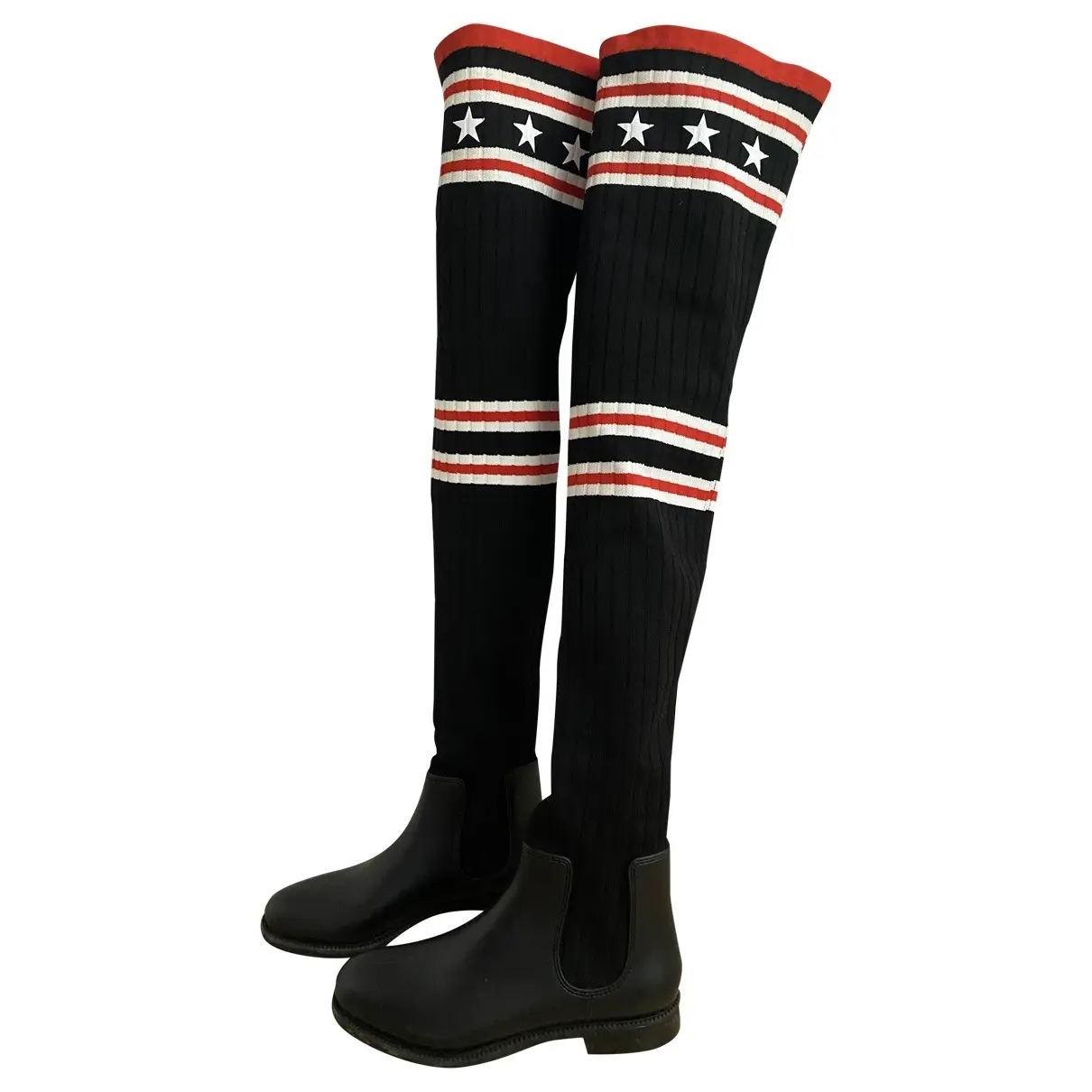 Cloth riding boots Givenchy