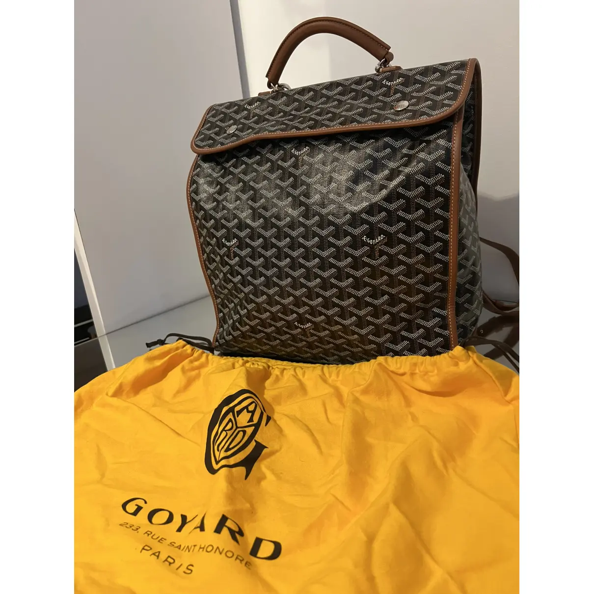 Cloth travel bag Goyard