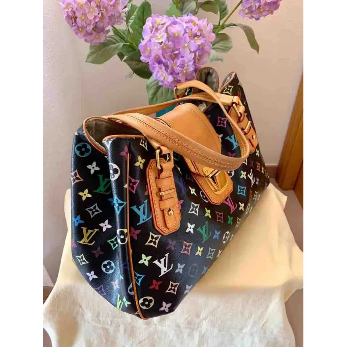 Griet Mirage cloth handbag Louis Vuitton