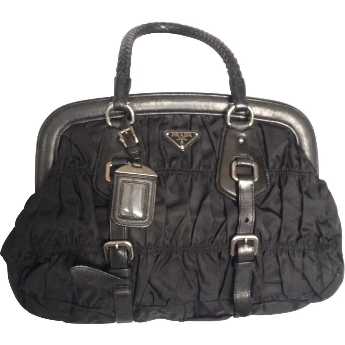 Black Cloth Handbag Prada