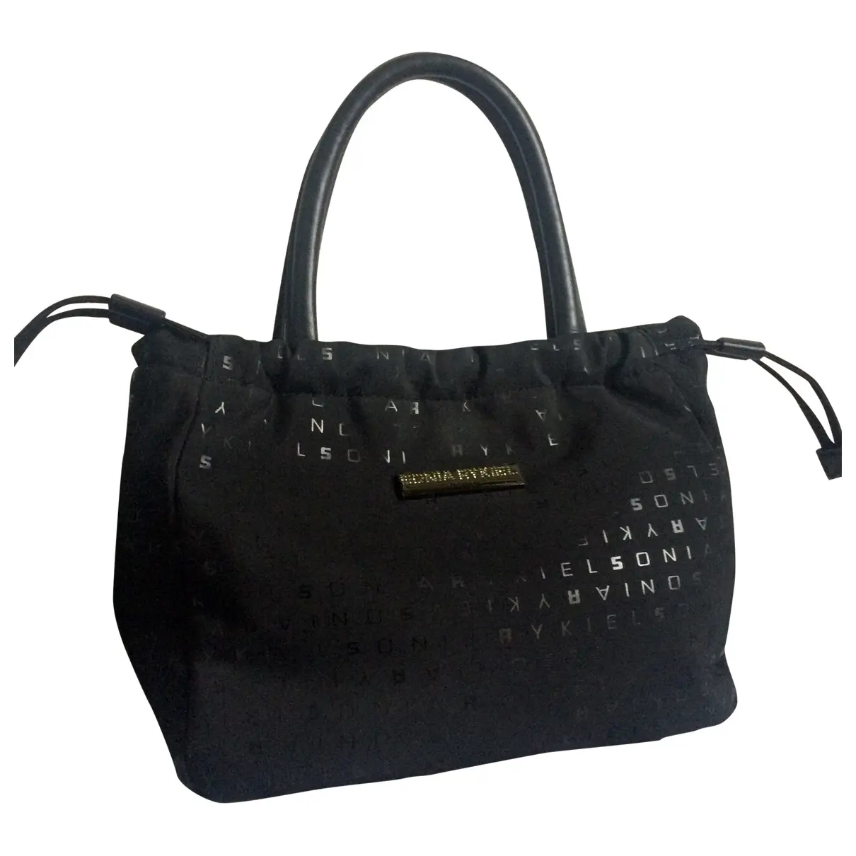 Black Cloth Handbag Sonia Rykiel