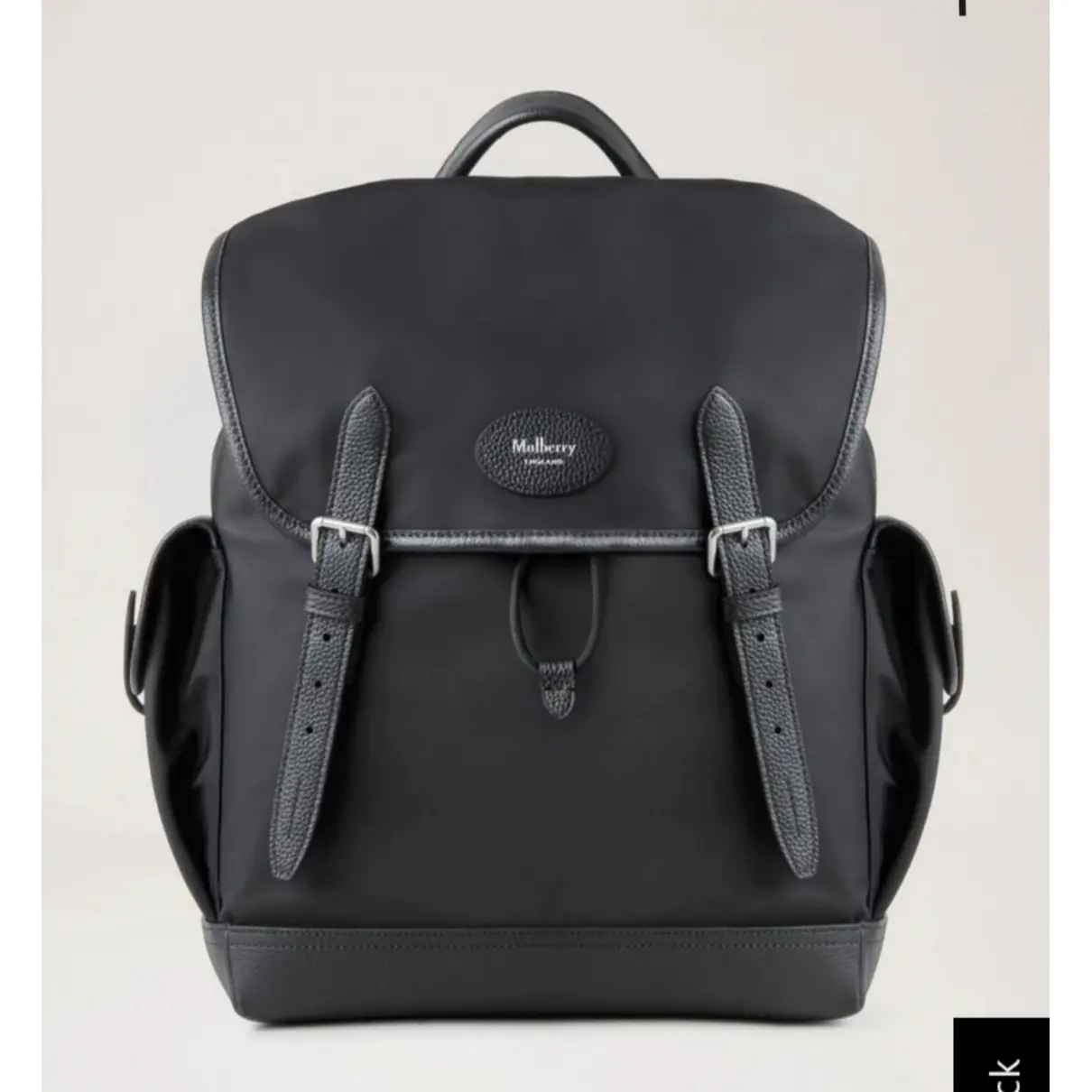 Heritage cloth backpack Mulberry