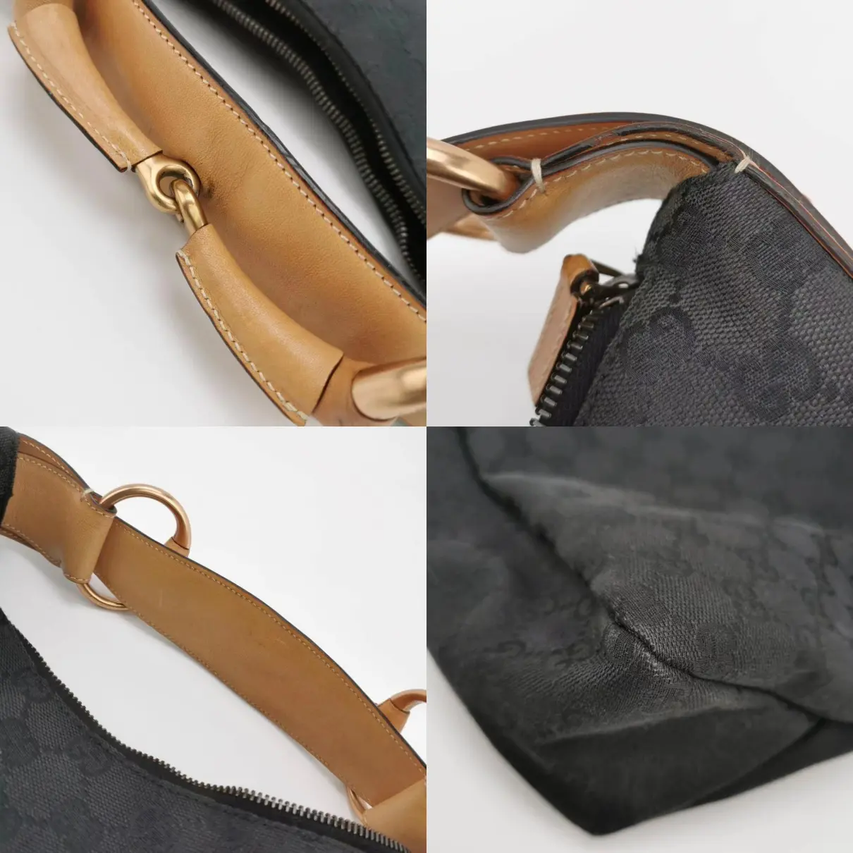 Hobo cloth handbag Gucci - Vintage