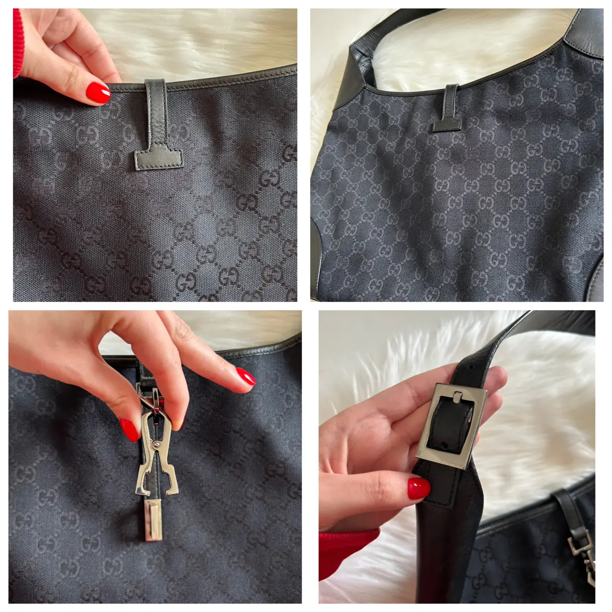 Jackie Vintage cloth mini bag Gucci - Vintage