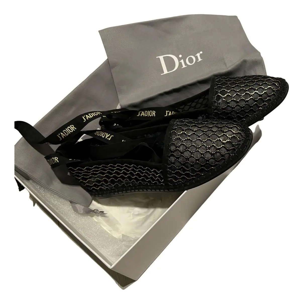 Buy Dior J'adior cloth ballet flats online