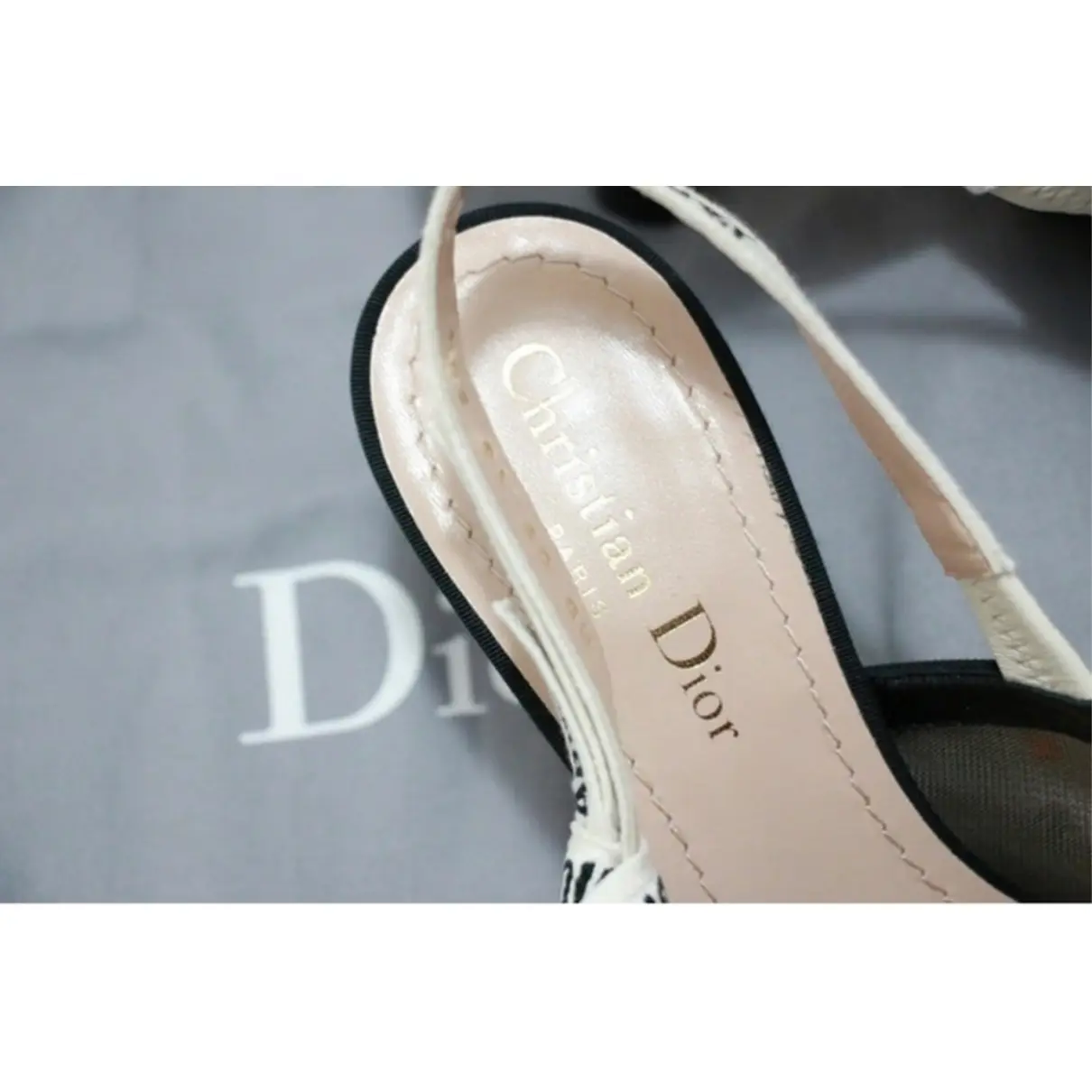 J'adior cloth sandals Dior