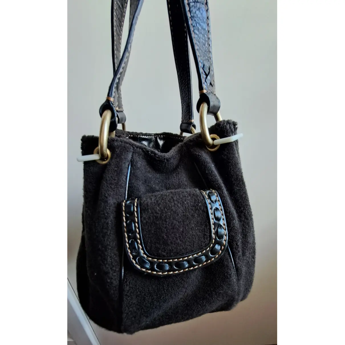 Cloth handbag Juicy Couture - Vintage