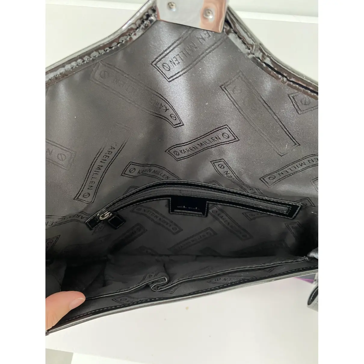 Buy Karen Millen Cloth clutch bag online