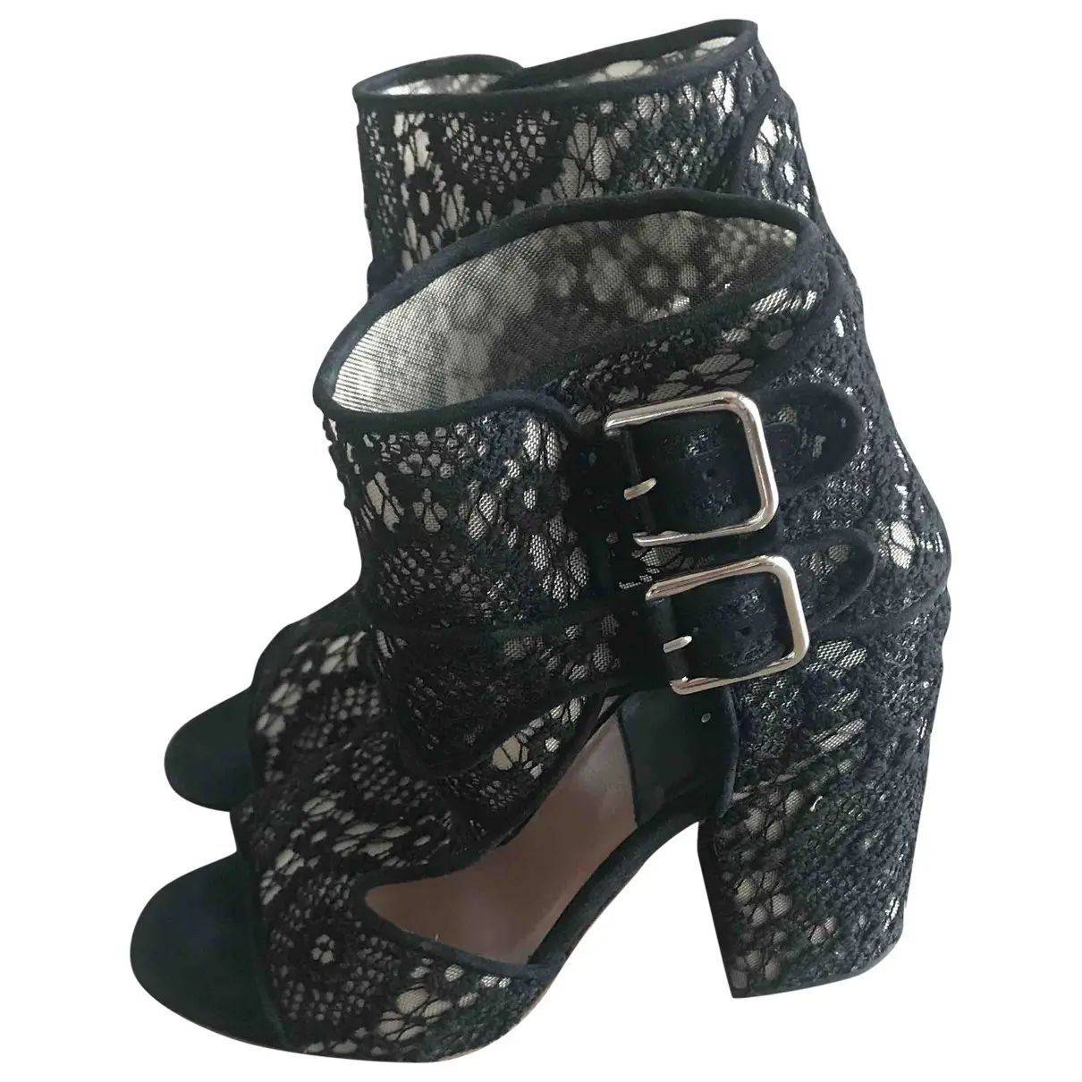 Cloth heels Laurence Dacade