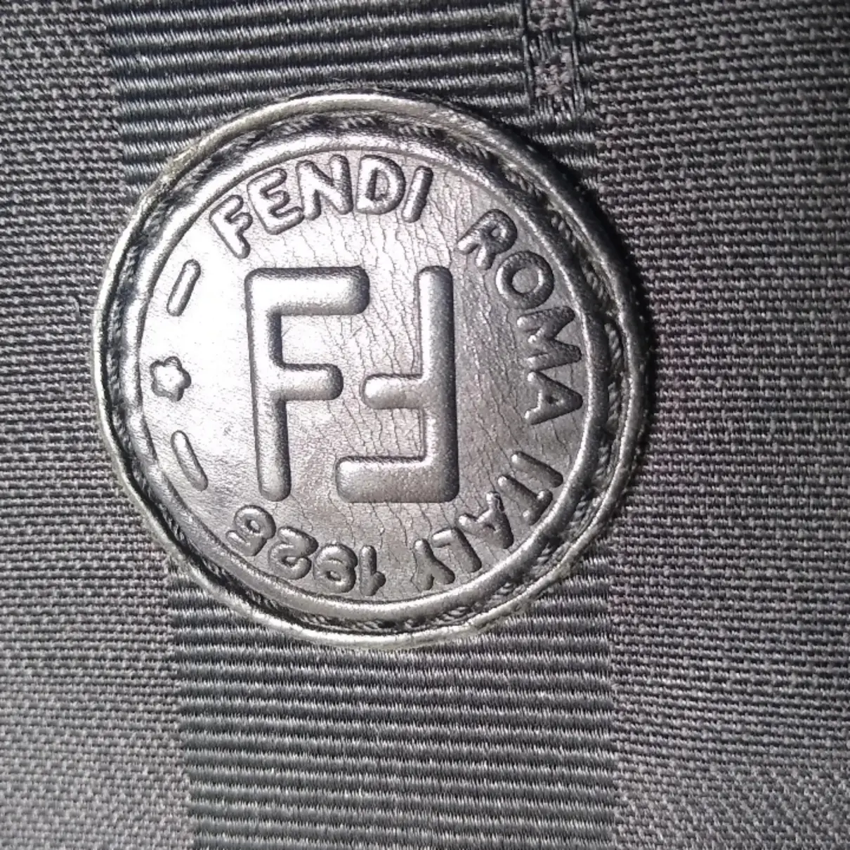 Buy Fendi Logo Shopper Tote cloth handbag online - Vintage
