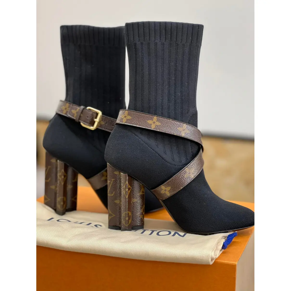 Buy Louis Vuitton Cloth ankle boots online