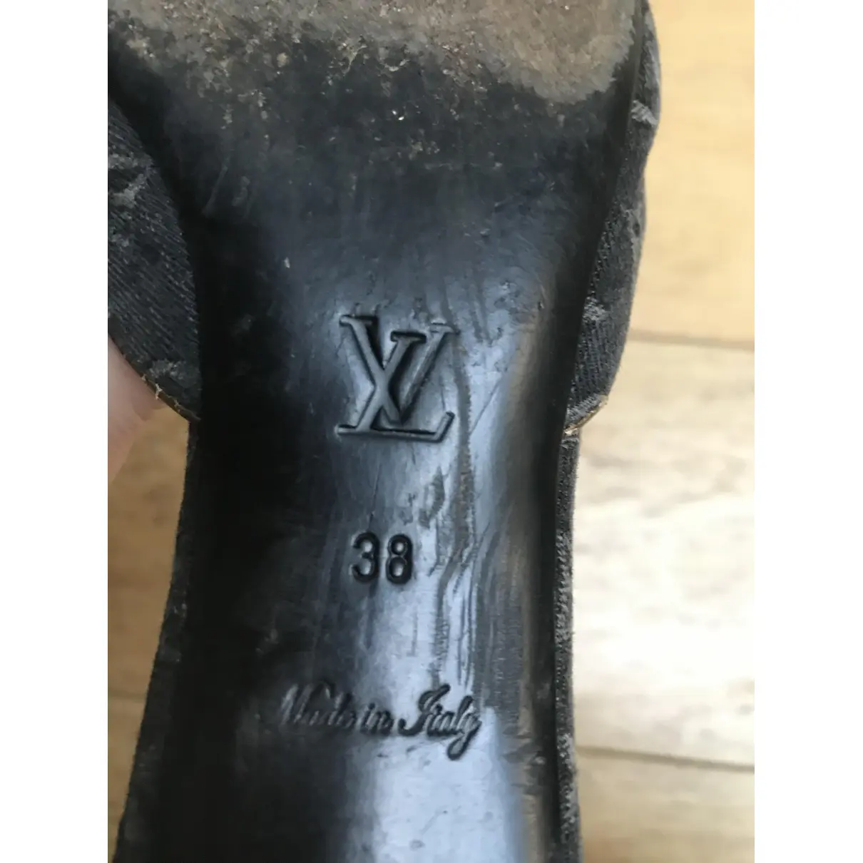 Cloth sandal Louis Vuitton - Vintage