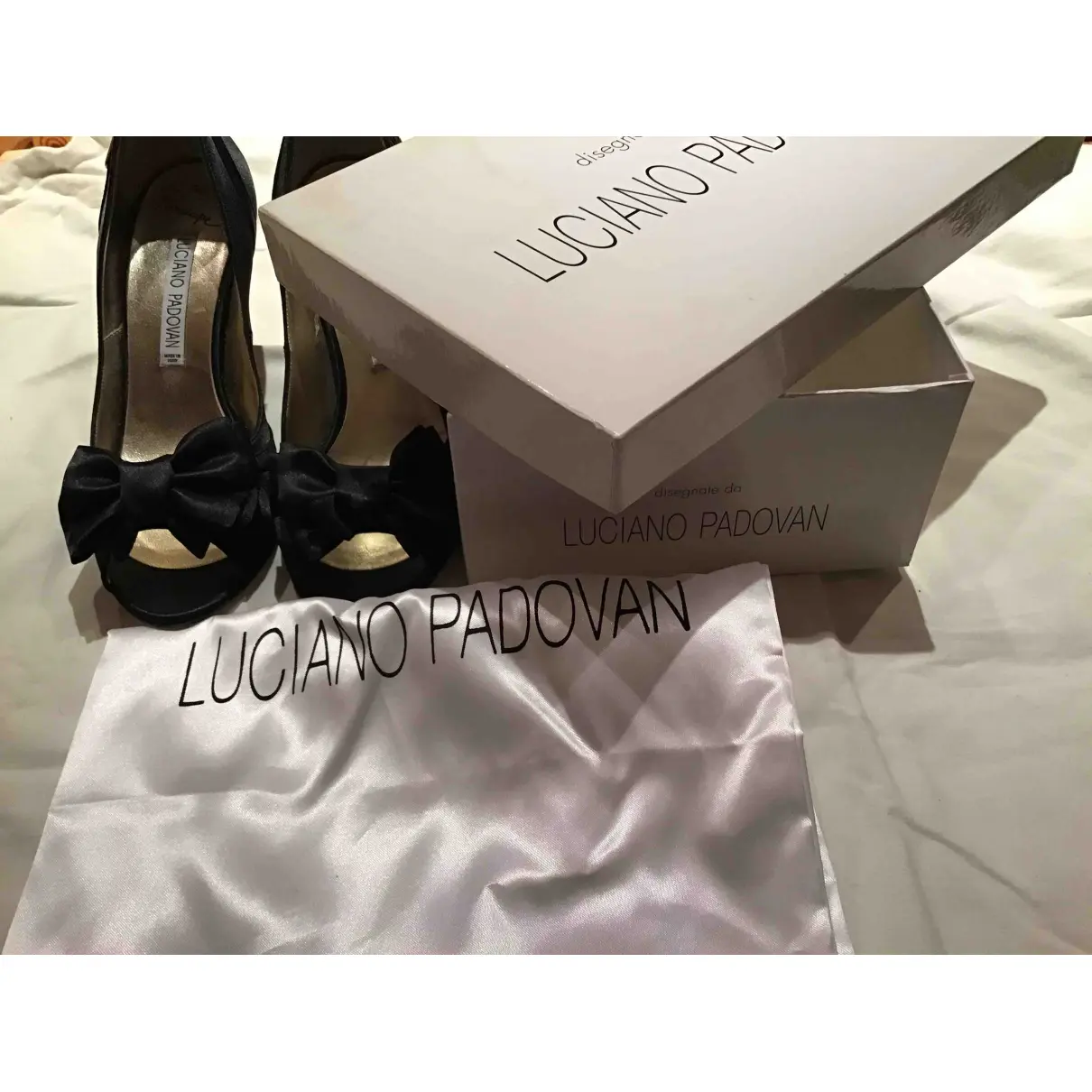 Cloth heels Luciano Padovan
