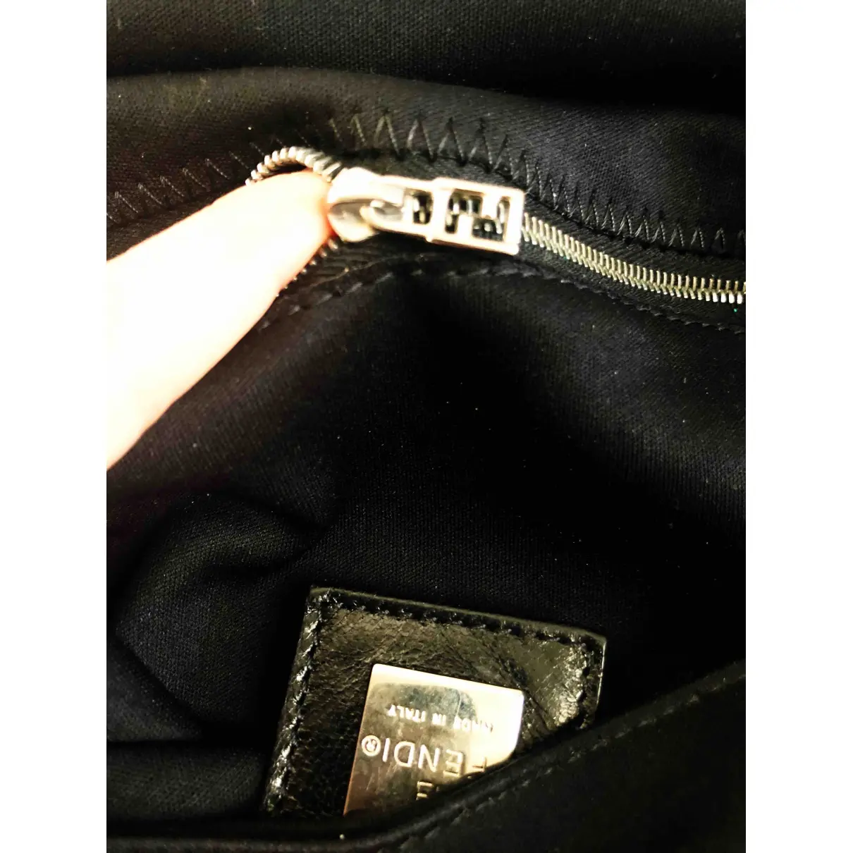 Mamma Baguette  cloth handbag Fendi - Vintage