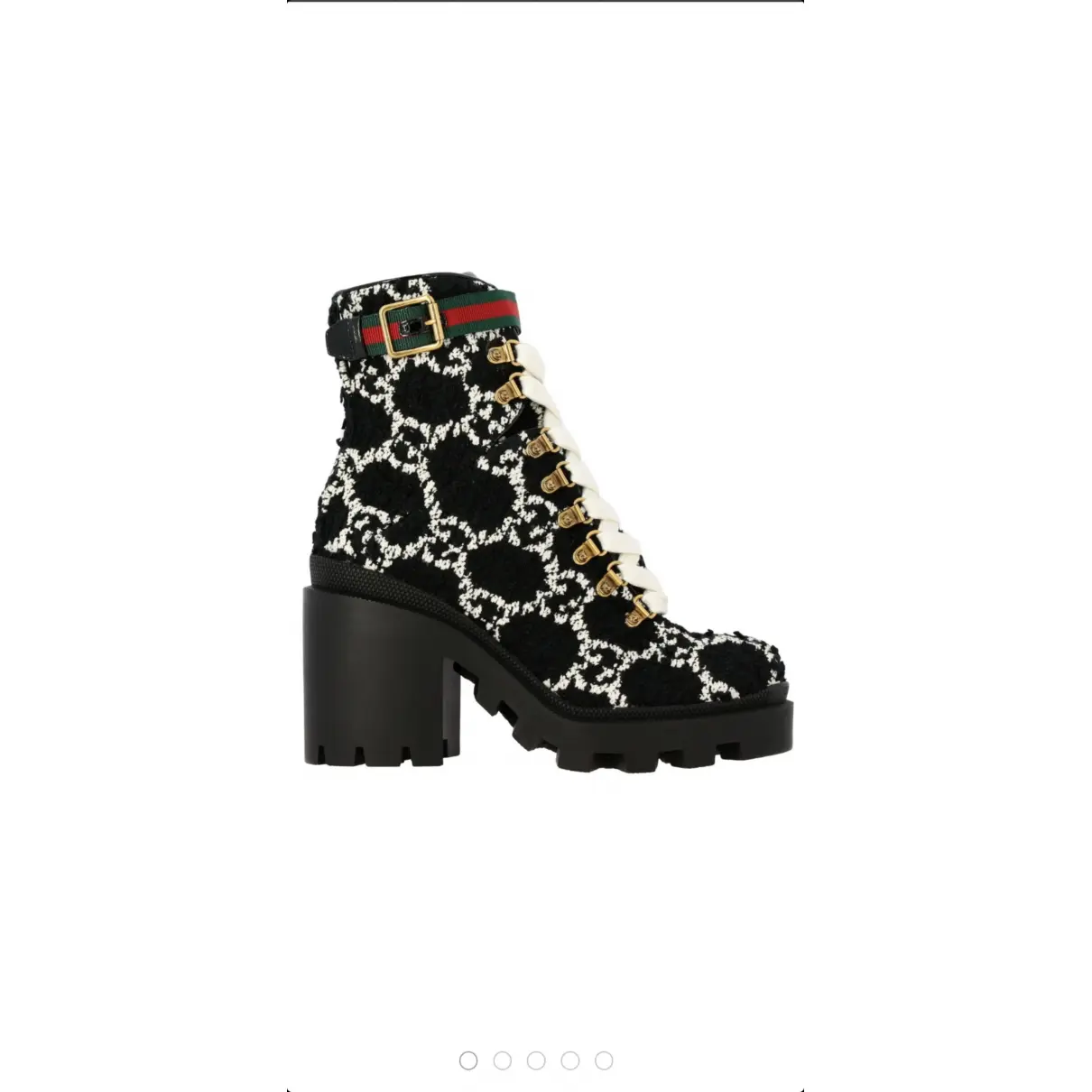 Marmont cloth ankle boots Gucci