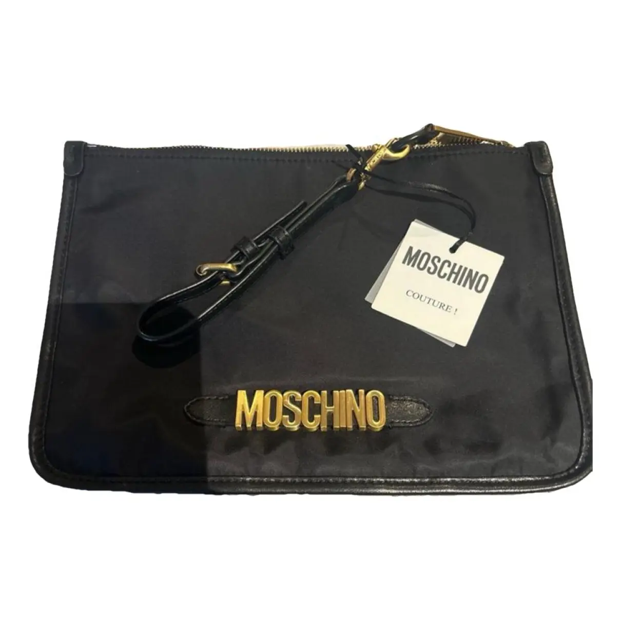 Cloth satchel Moschino