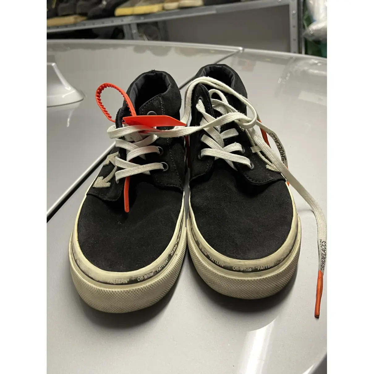Buy Off-White Cloth high trainers online