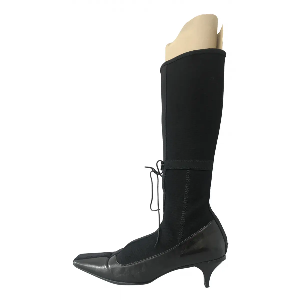Cloth boots Prada