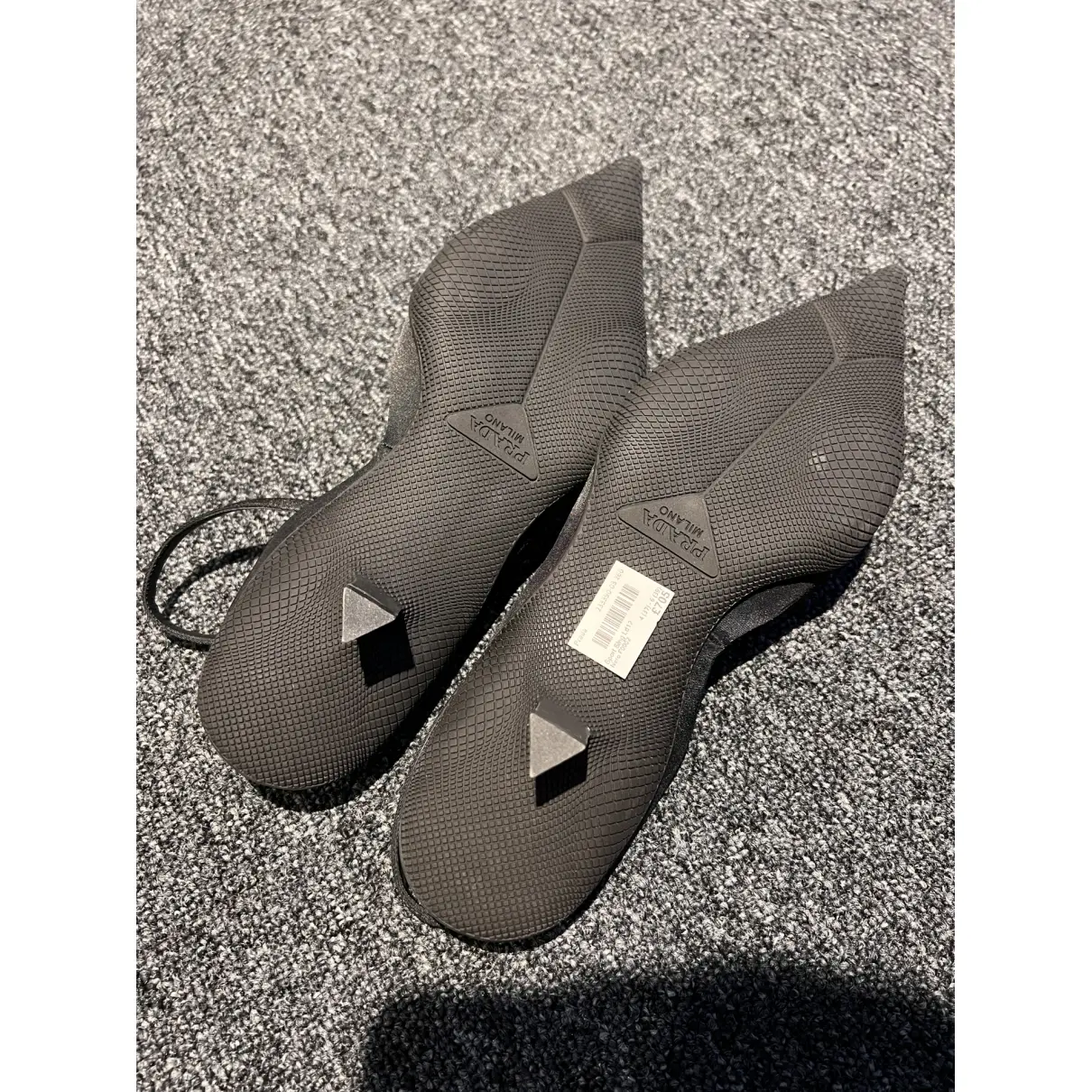 Cloth sandal Prada