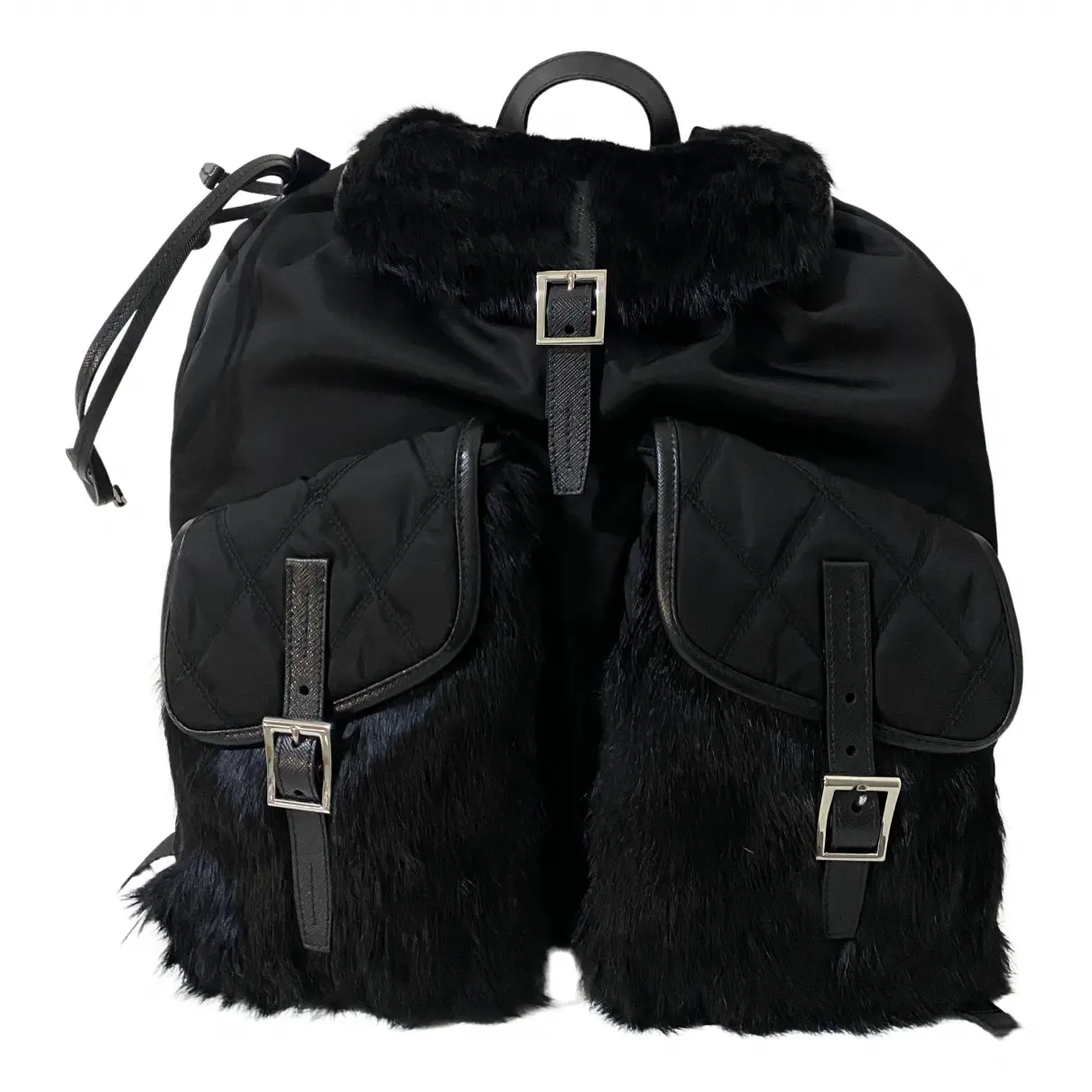 Re-Nylon cloth backpack Prada
