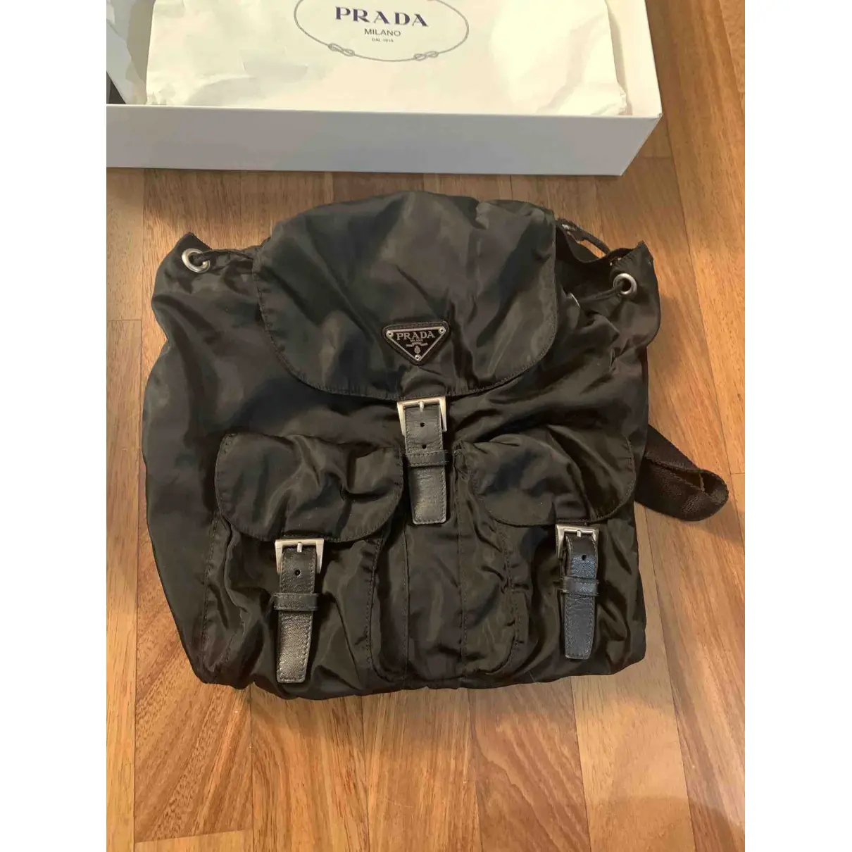 Re-Nylon cloth travel bag Prada - Vintage