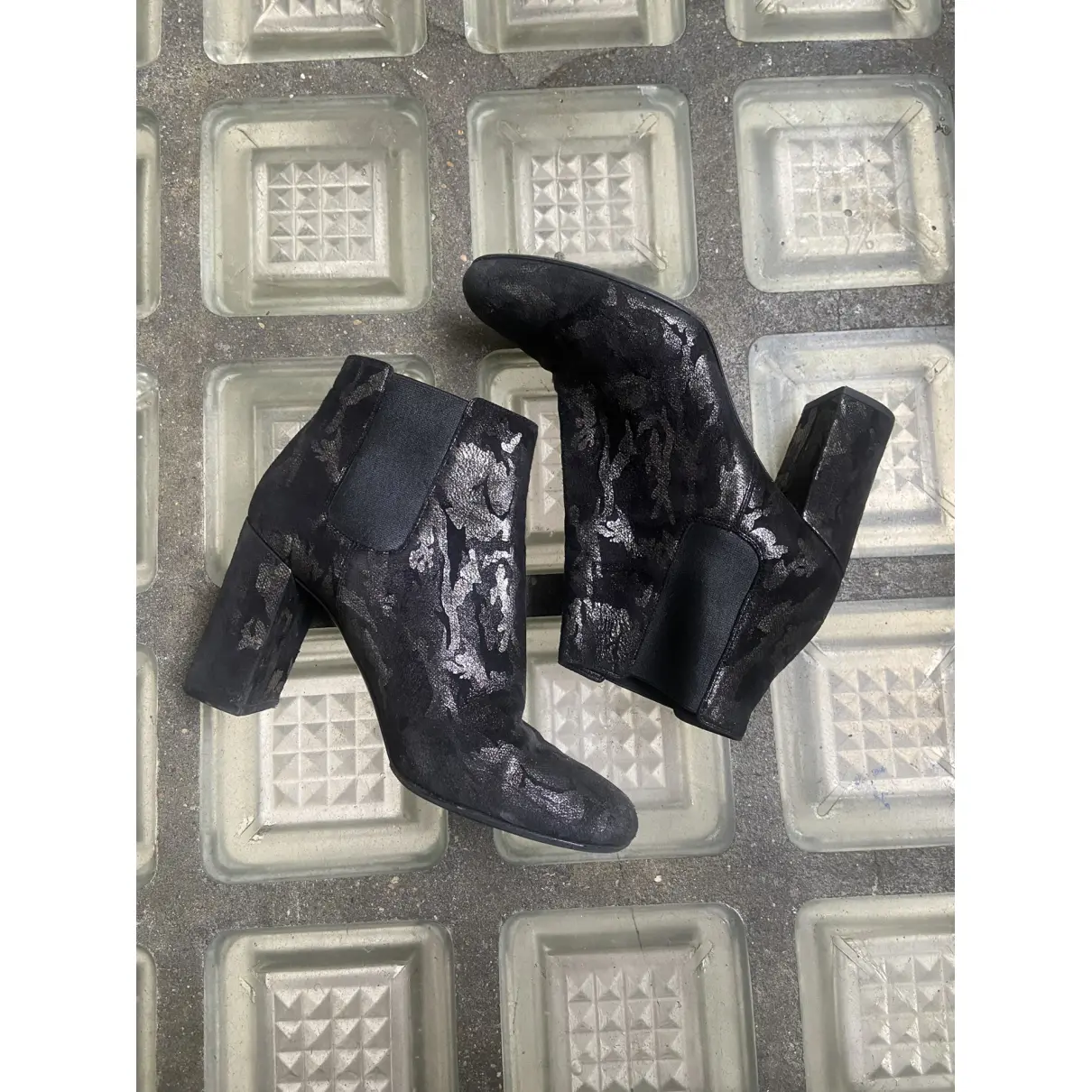 Buy Saint Laurent Cloth ankle boots online