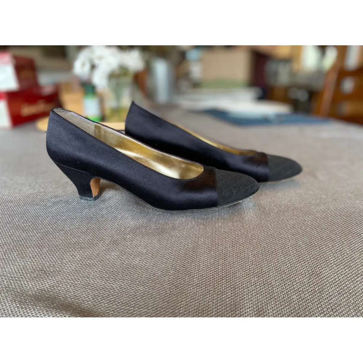 Buy Salvatore Ferragamo Cloth heels online - Vintage
