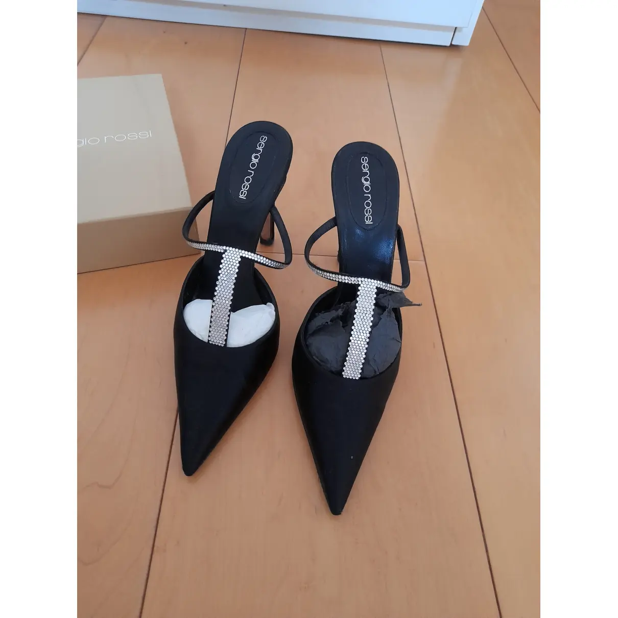 Buy Sergio Rossi Cloth heels online