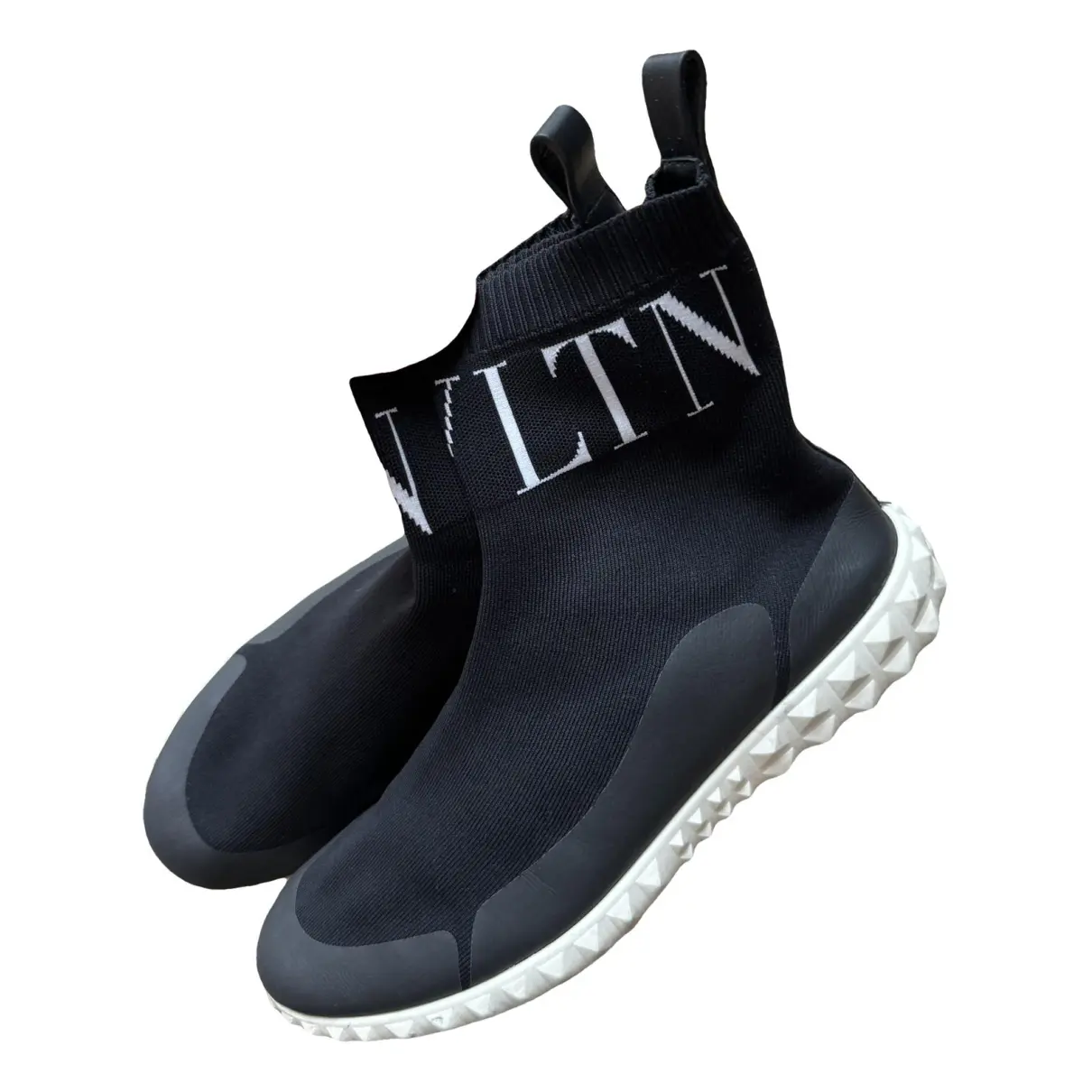 Sneakers chaussettes VLTN cloth trainers Valentino Garavani